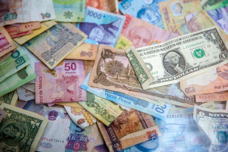 Counting international currency notes for travel